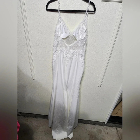 Lulus LuxeBridal Infinite Adoration Ivory Beaded Embroidered Lace Maxi Dress - Picture 12 of 15